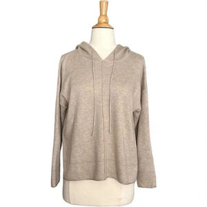 NAP Hoodie Sweater Heverly Relaxed‎ Knit Lounge Wear Camel Tan, Size Small